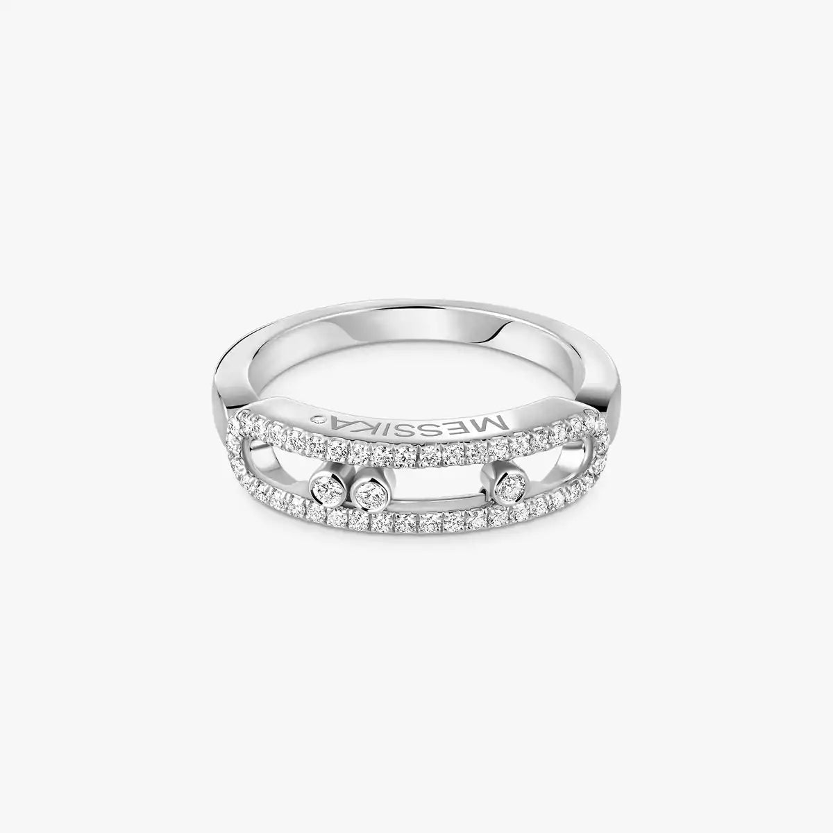 [CiCi] Baby Move Gold Diamond Pave_ Ring