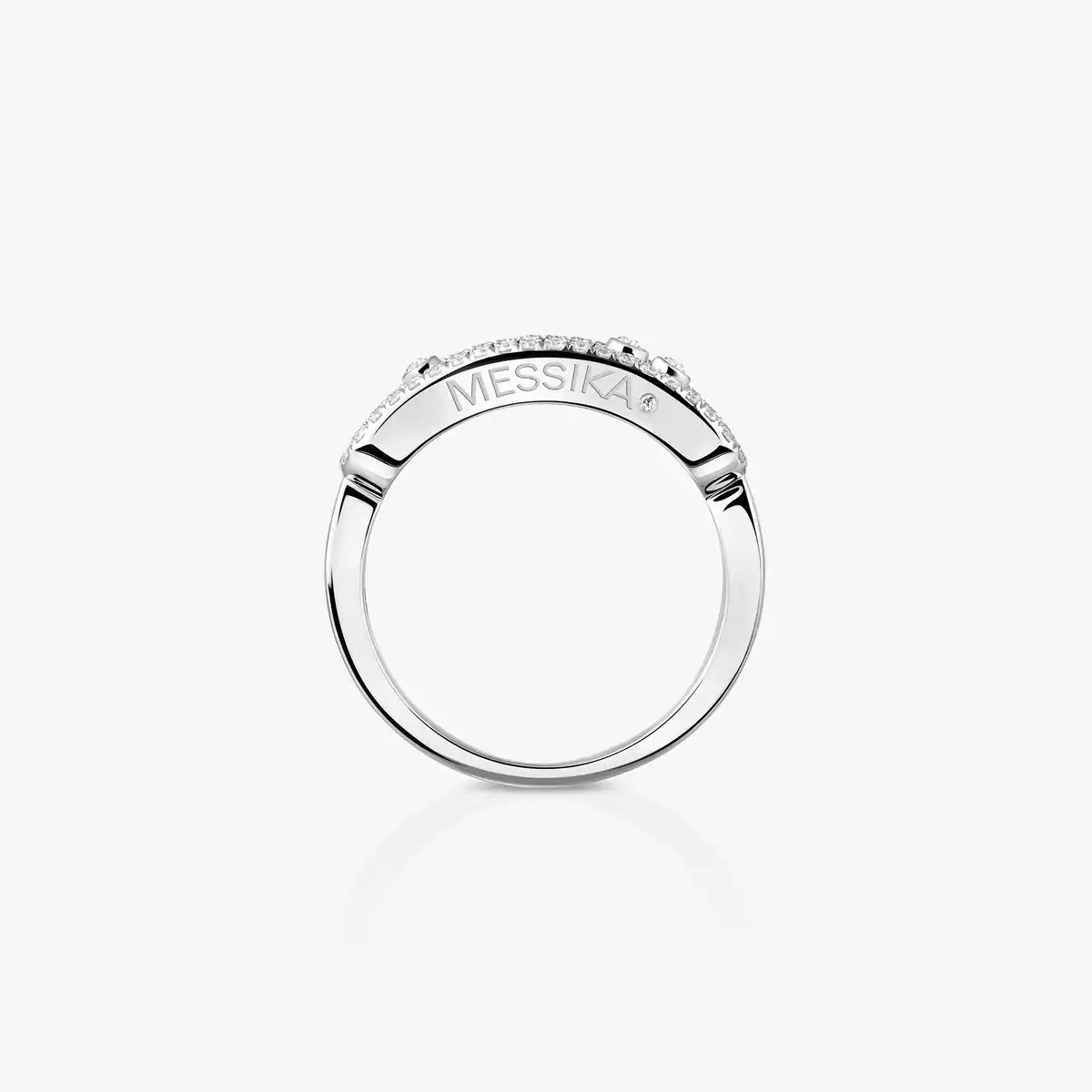 [CiCi] Baby Move Gold Diamond Pave_ Ring