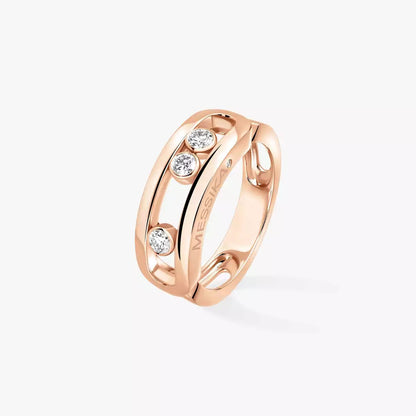 [CiCi] MoveGold Diamond Ring