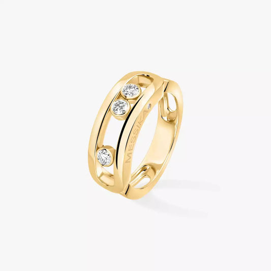 [CiCi] MoveGold Diamond Ring