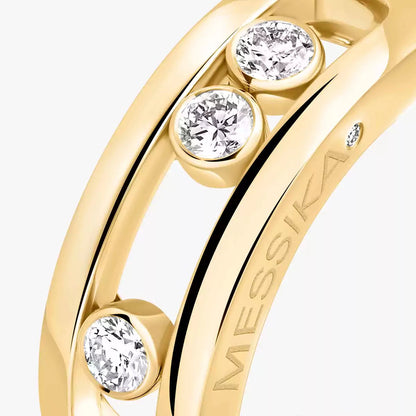 [CiCi] MoveGold Diamond Ring