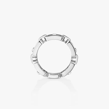 [CiCi]Move Link Pave_-Set Diamond Ring in Gold