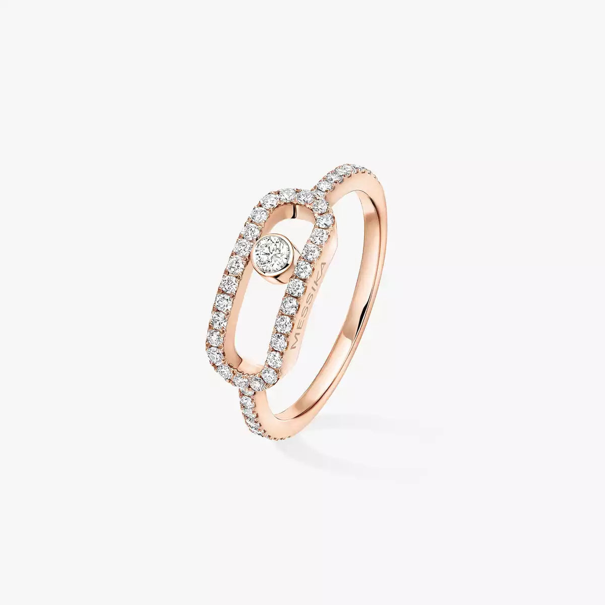 [CiCi]Move Uno Diamond Ring in Gold