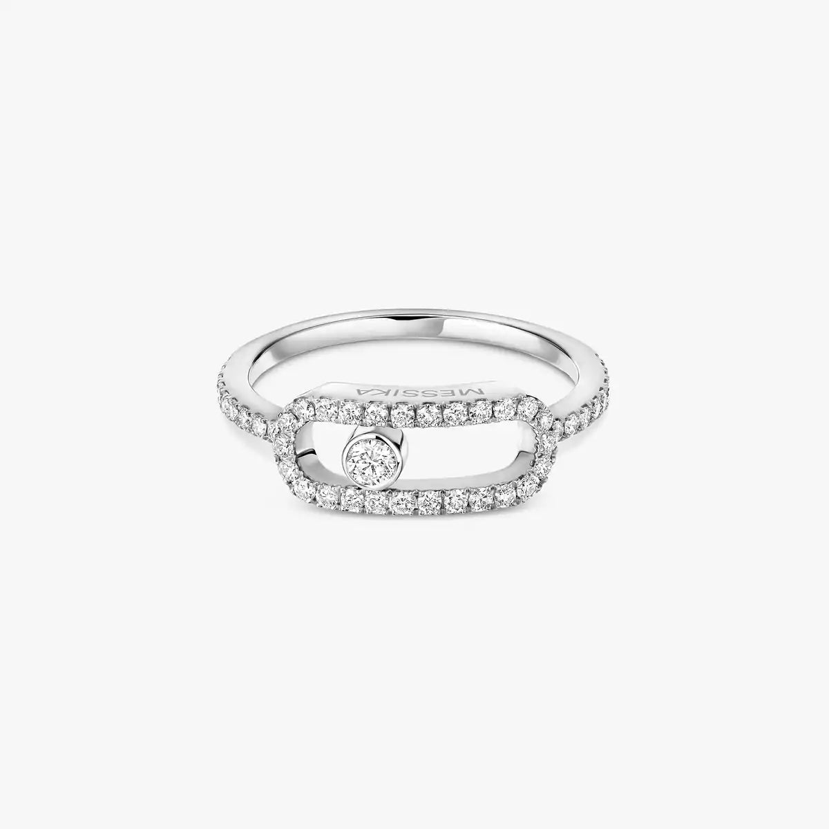 [CiCi]Move Uno Diamond Ring in Gold