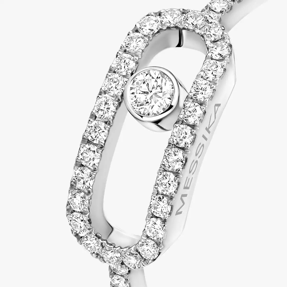 [CiCi]Move Uno Diamond Ring in Gold
