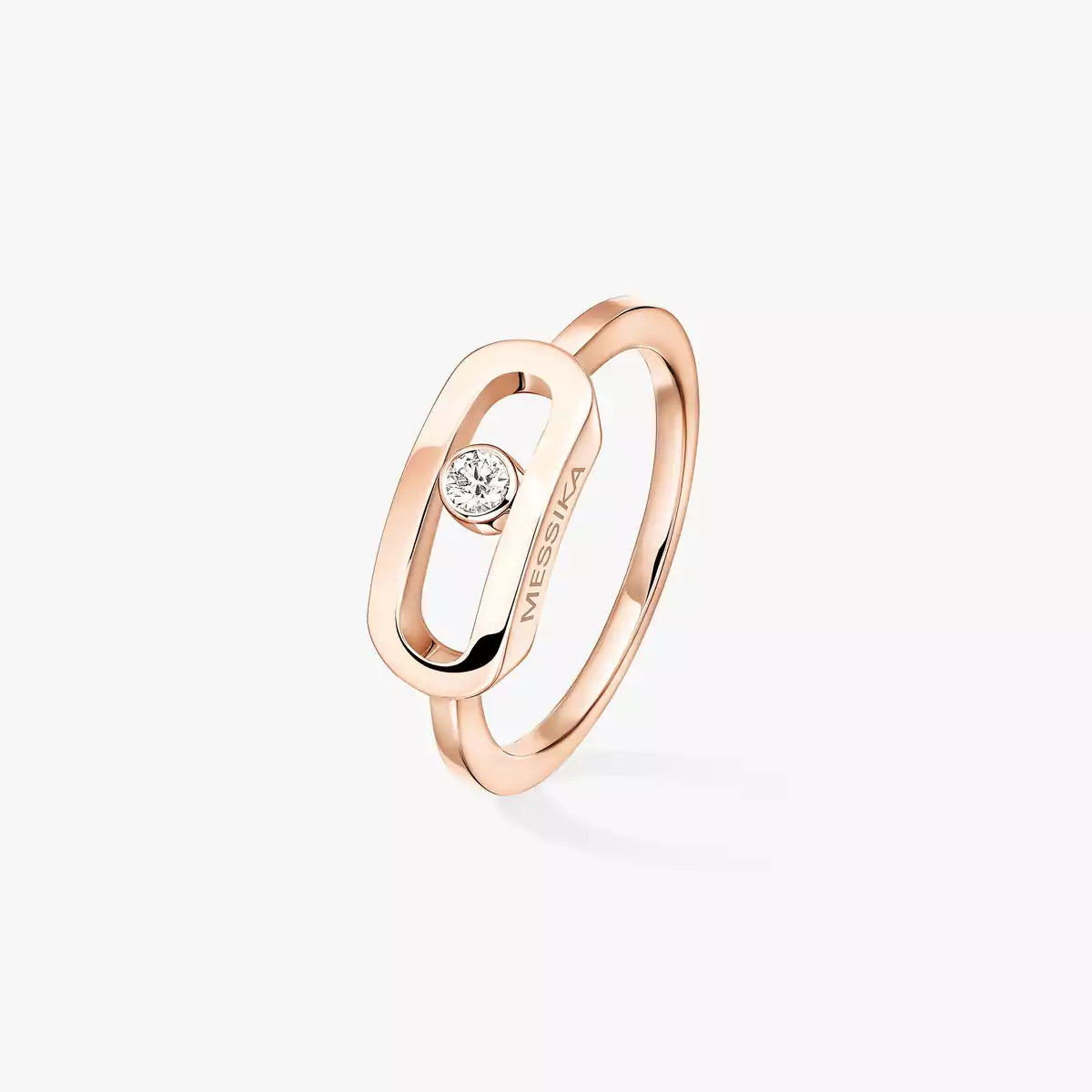 [CiCi]Move Uno Diamond Ring in Gold