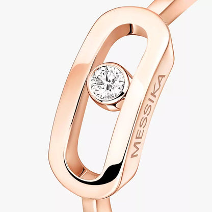 [CiCi]Move Uno Diamond Ring in Gold