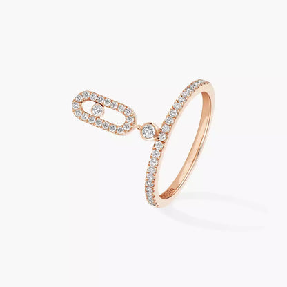 [CiCi] Move Uno Diamond Ring