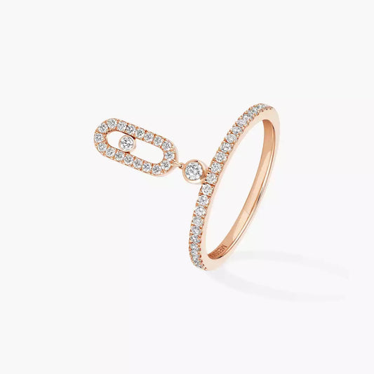 [CiCi] Move Uno Diamond Ring