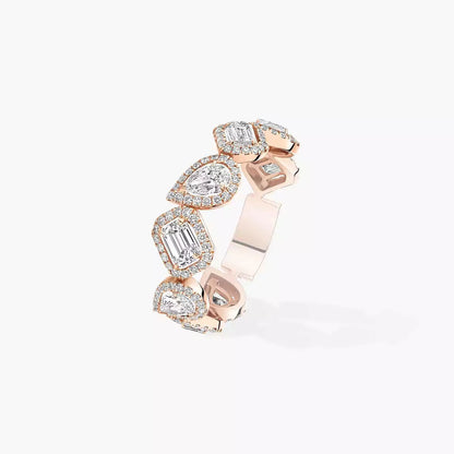 [CiCi] Diamond Wedding Ring My Twin