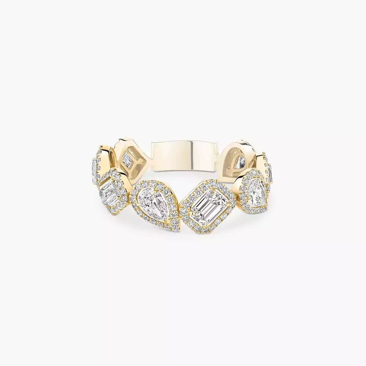 [CiCi] Diamond Wedding Ring My Twin
