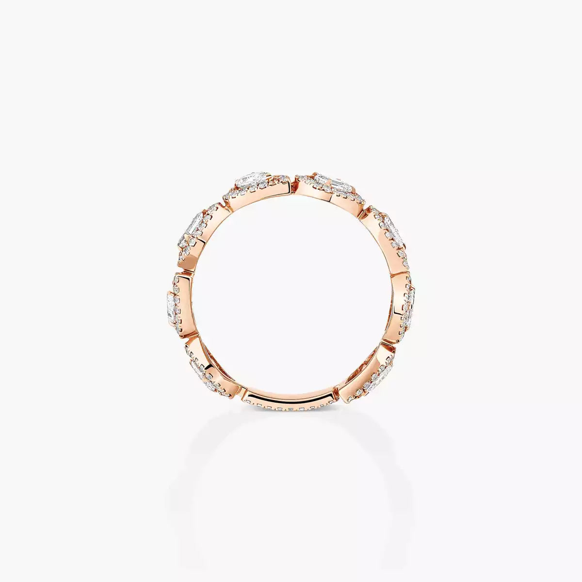 [CiCi] Diamond Wedding Ring My Twin