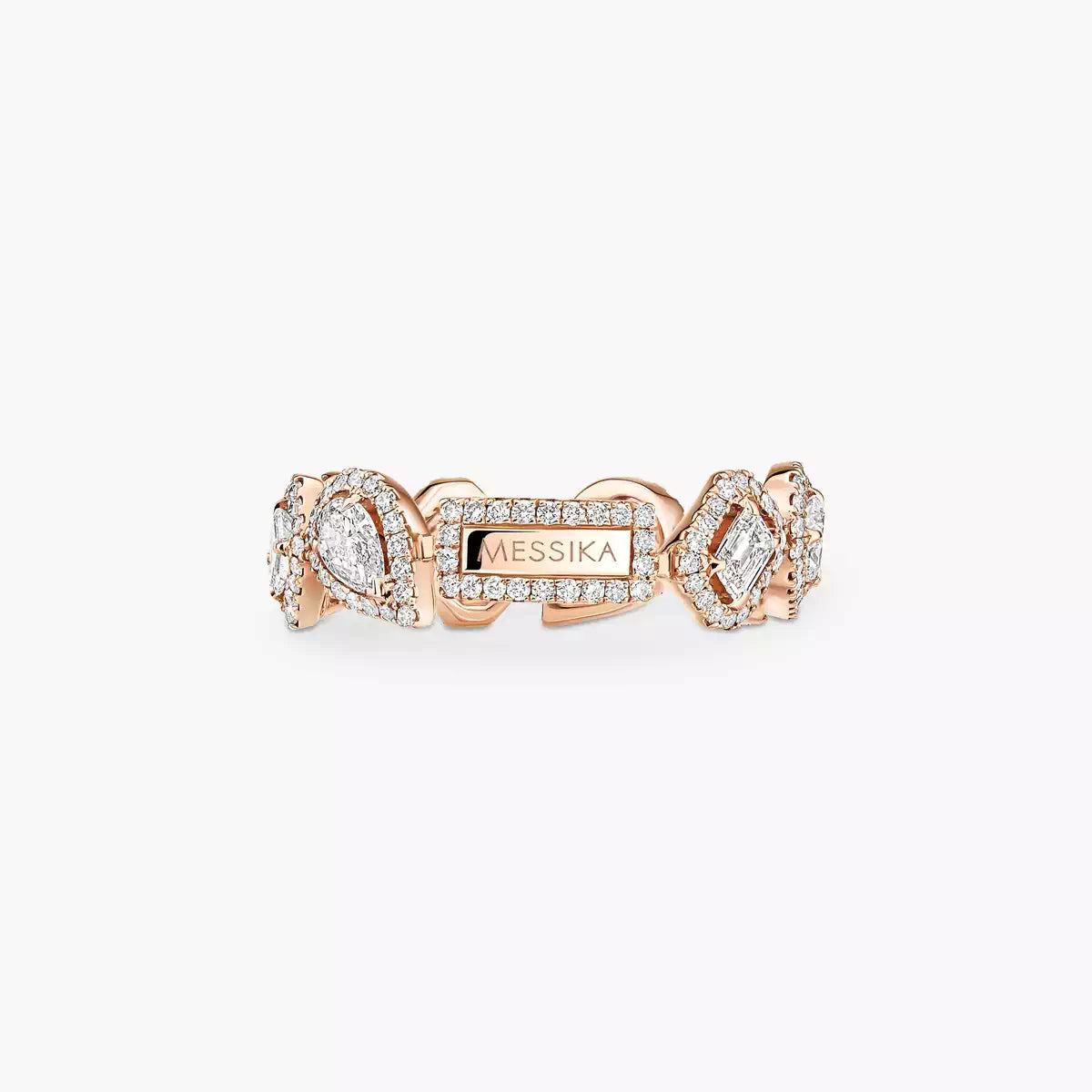 [CiCi] Diamond Wedding Ring My Twin