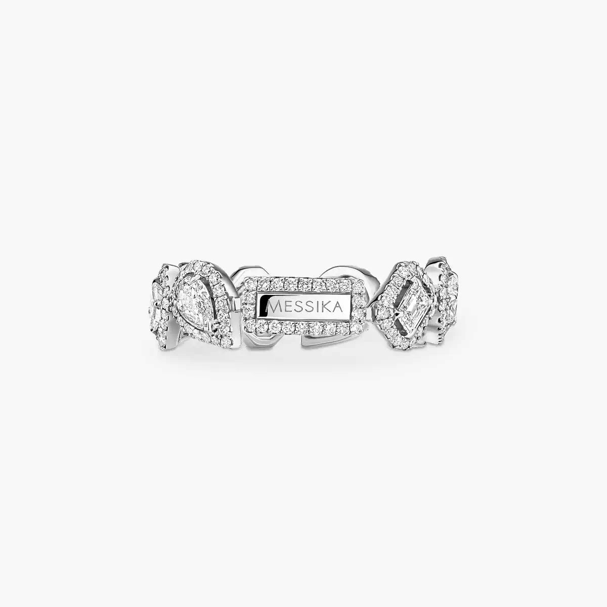 [CiCi] Diamond Wedding Ring My Twin