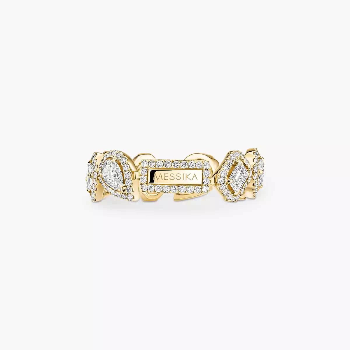 [CiCi] Diamond Wedding Ring My Twin