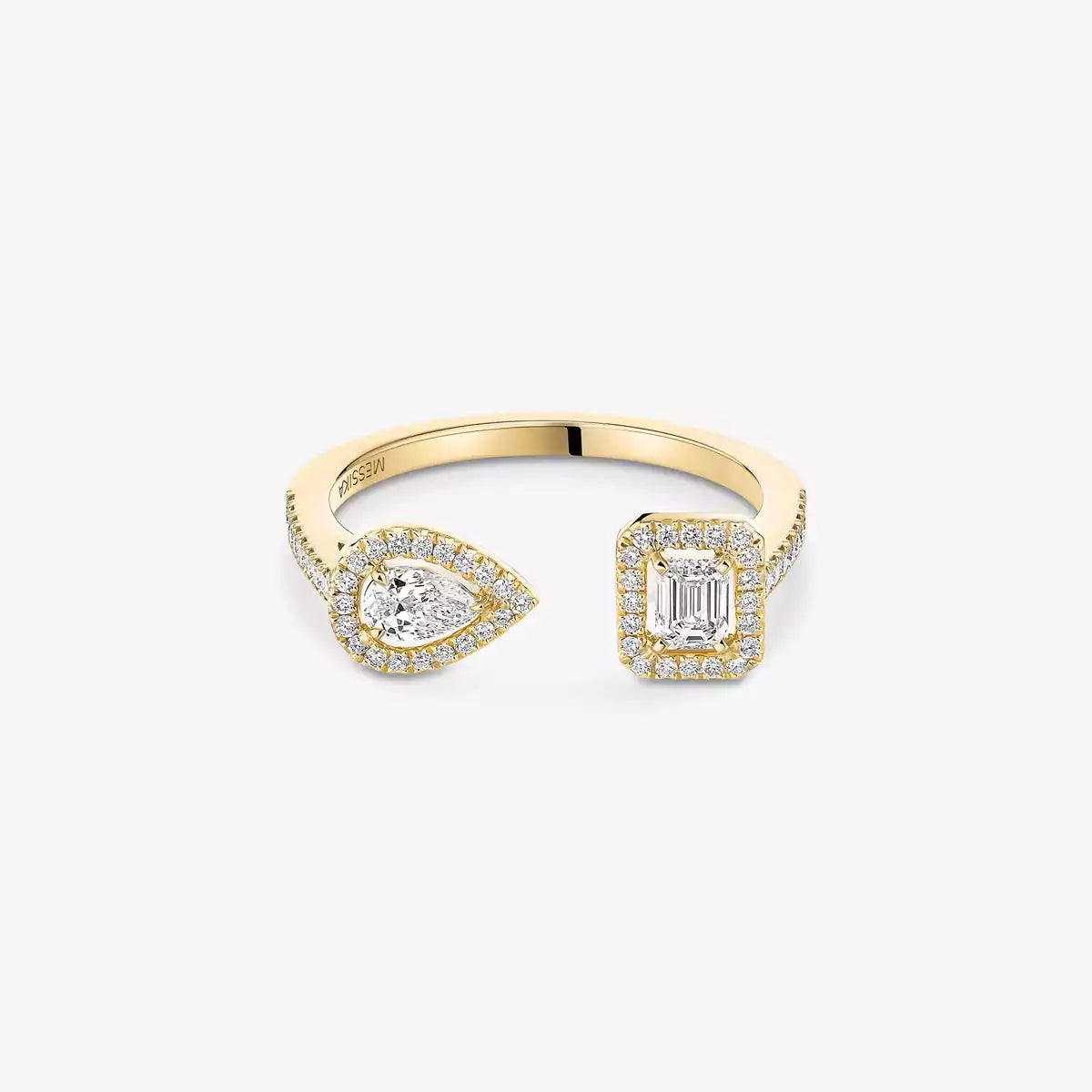 [CiCi]My Twin Toi Gold Diamond Ring