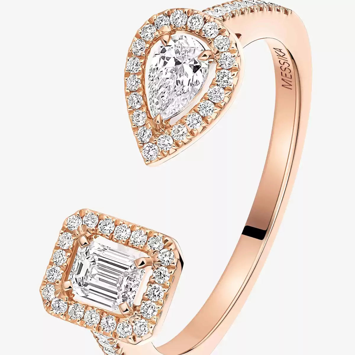 [CiCi]My Twin Toi Gold Diamond Ring