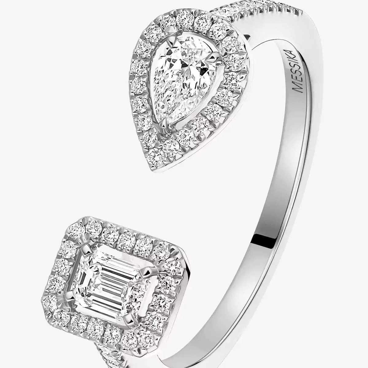 [CiCi]My Twin Toi Gold Diamond Ring