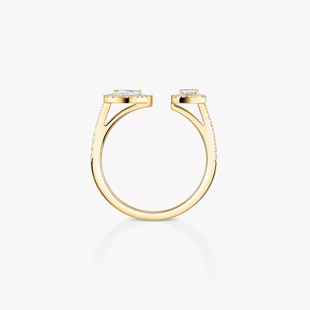 [CiCi]My Twin Toi Gold Diamond Ring