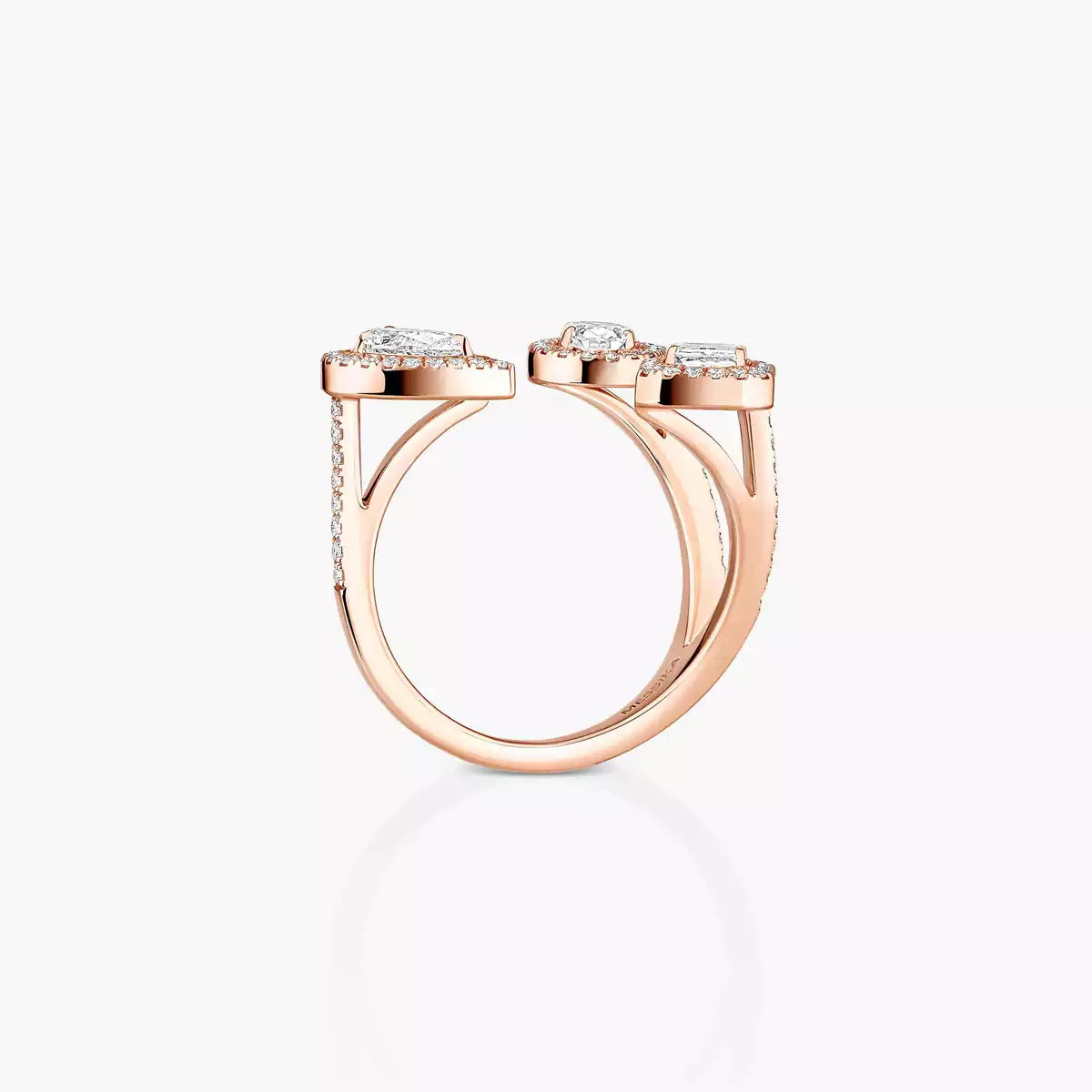 [CiCi]  Diamond Ring 0,25ct My Twin Trilogy