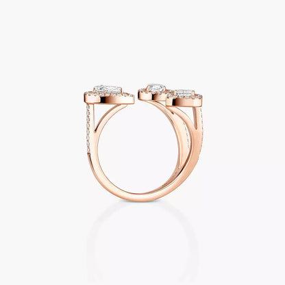 [CiCi]  Diamond Ring 0,25ct My Twin Trilogy