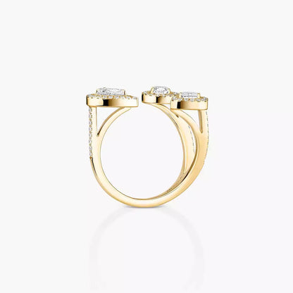 [CiCi]  Diamond Ring 0,25ct My Twin Trilogy