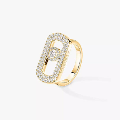[CiCi] So Move Pave_-Set Diamond Ring