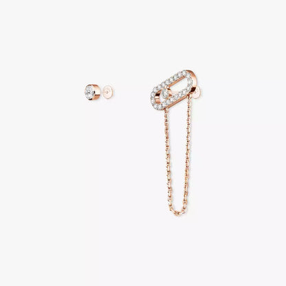 [CiCi]Move Uno Diamond Earrings