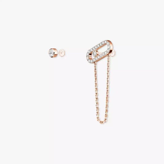 [CiCi]Move Uno Diamond Earrings