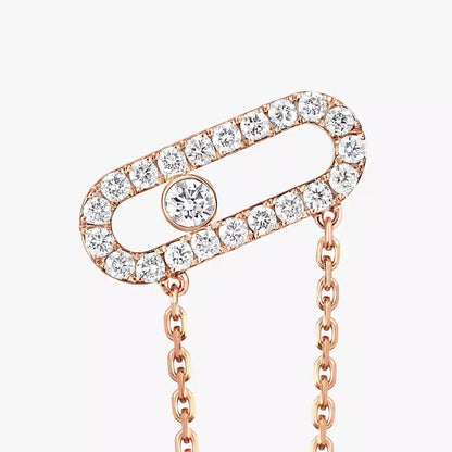 [CiCi]Move Uno Diamond Earrings
