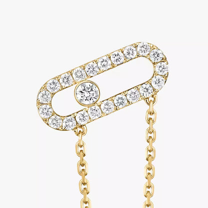 [CiCi]Move Uno Diamond Earrings