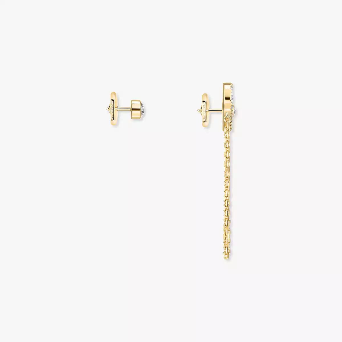 [CiCi]Move Uno Diamond Earrings