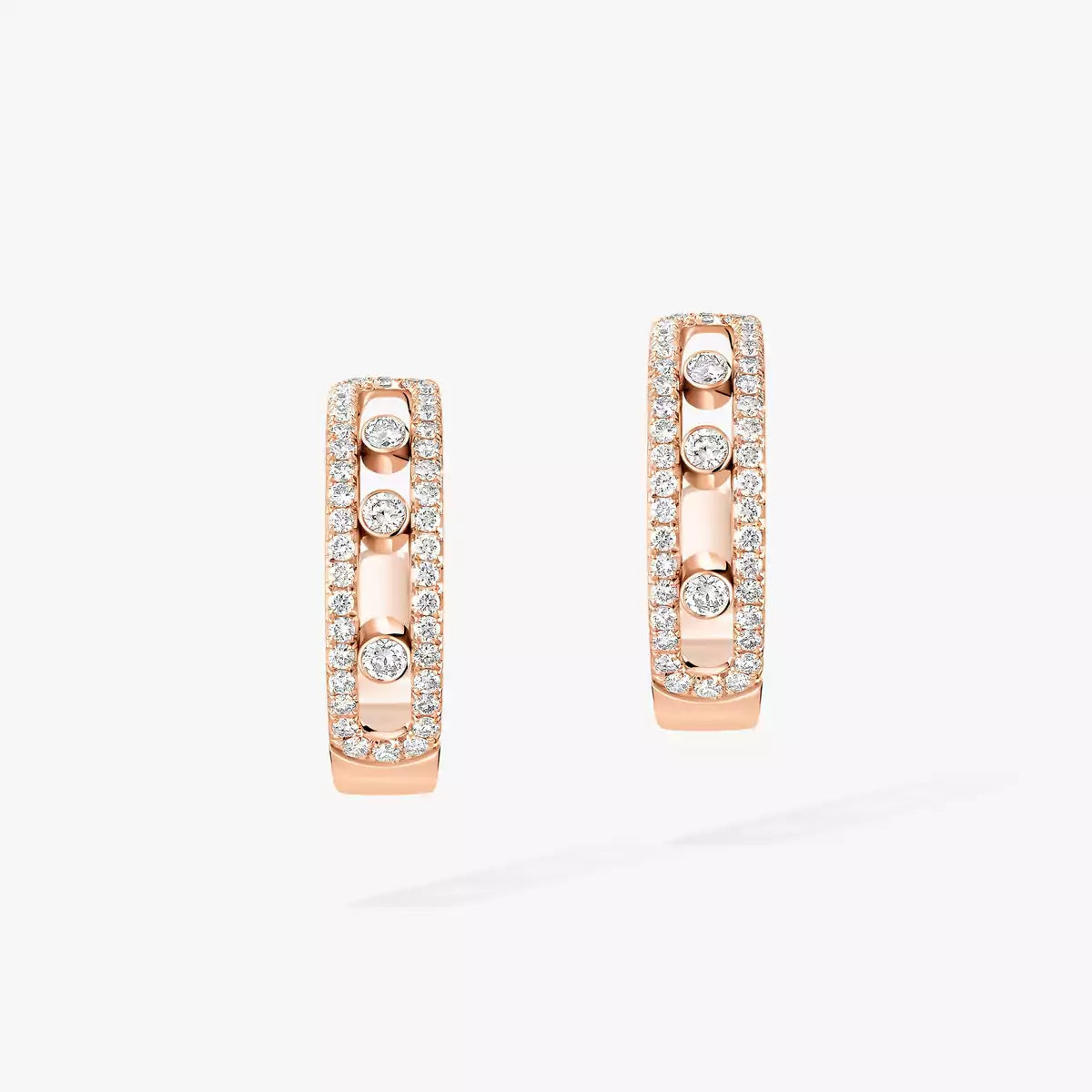 [CiCi]Diamond Pave_ Hoop Earrings Move