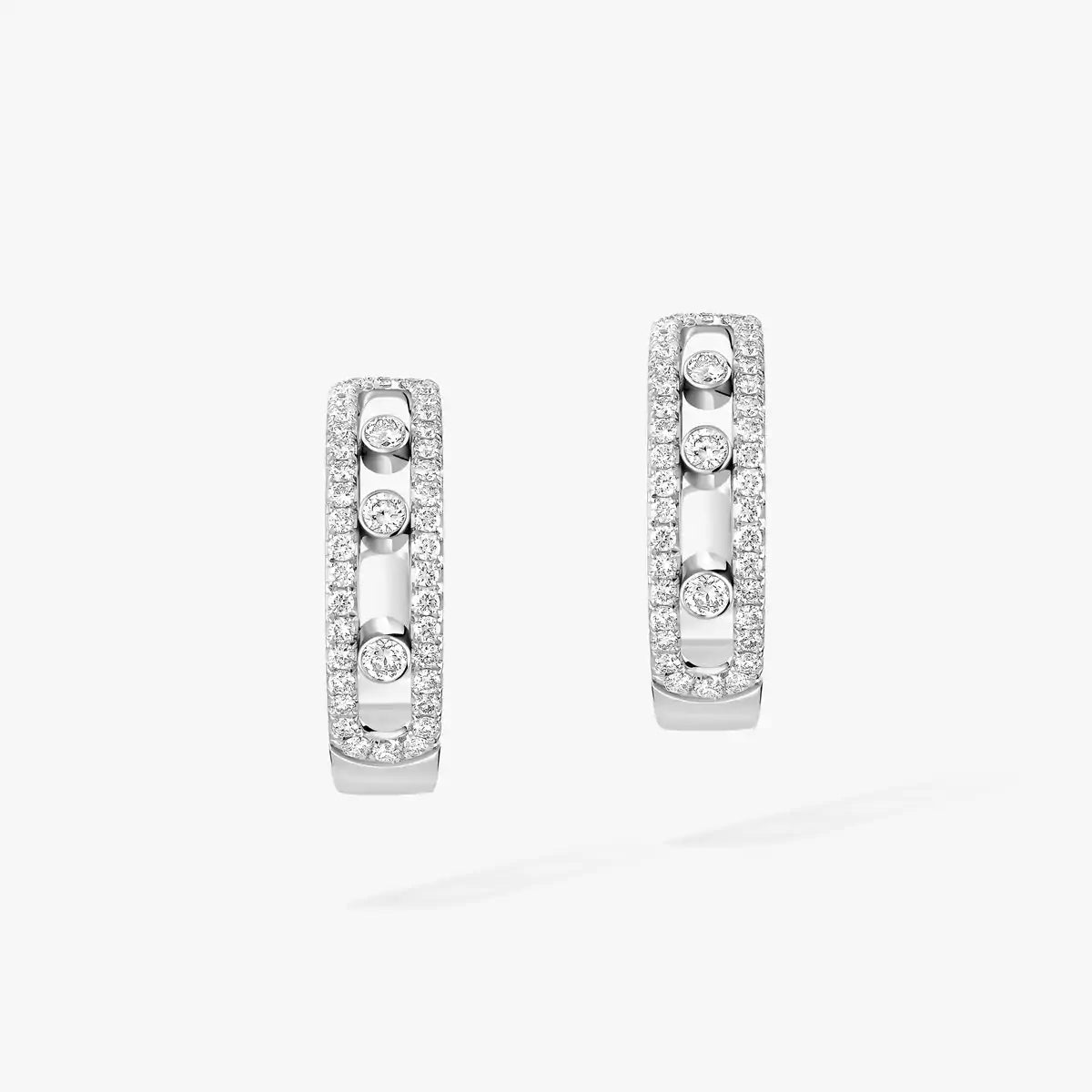 [CiCi]Diamond Pave_ Hoop Earrings Move