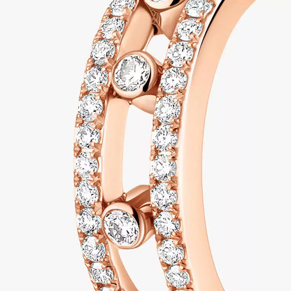[CiCi]Diamond Pave_ Hoop Earrings Move