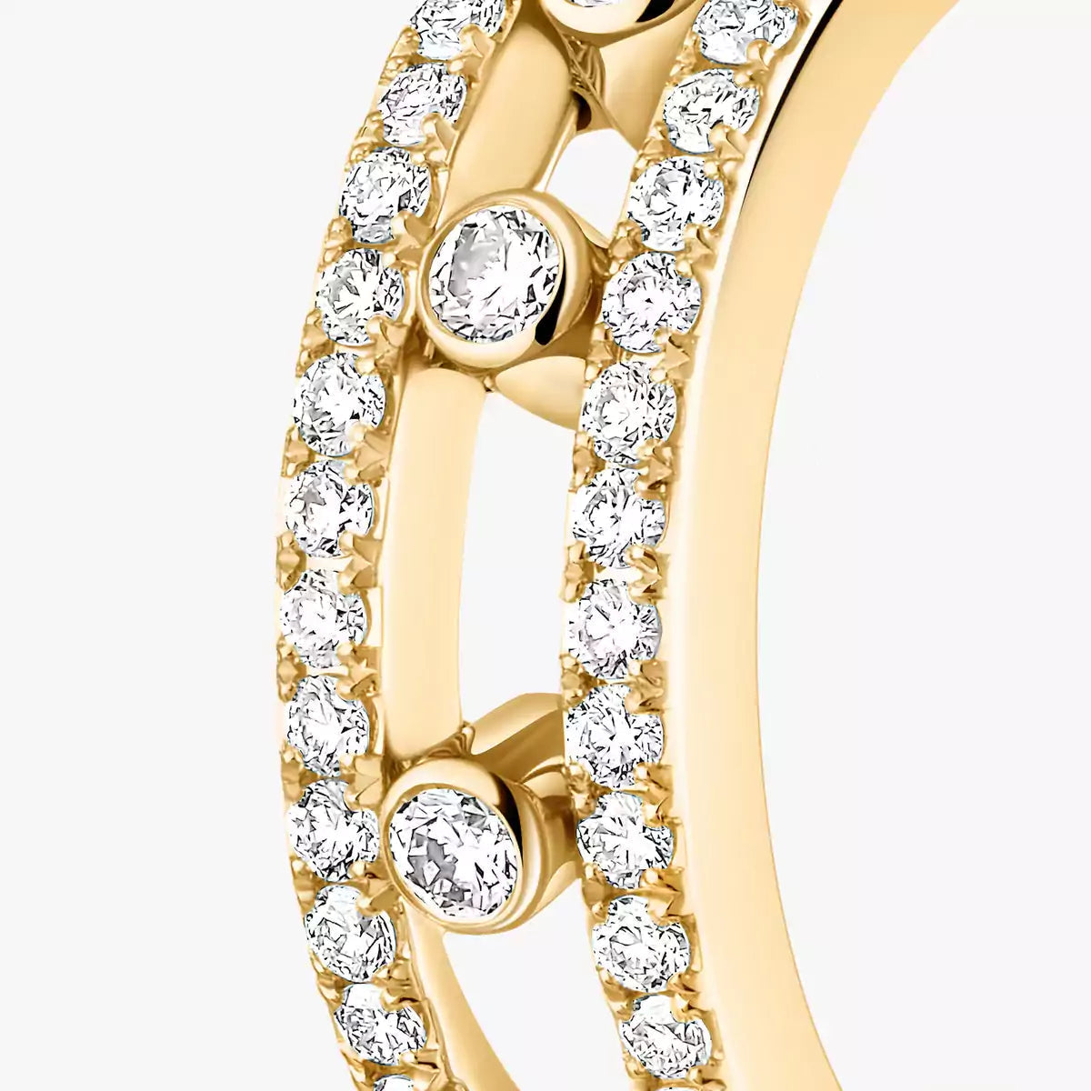 [CiCi]Diamond Pave_ Hoop Earrings Move