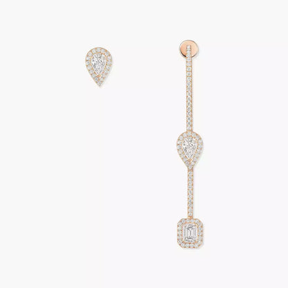 [CiCi]Diamond Drop Earrings My Twin