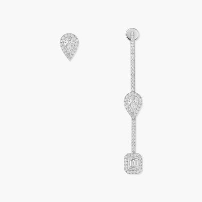 [CiCi]Diamond Drop Earrings My Twin