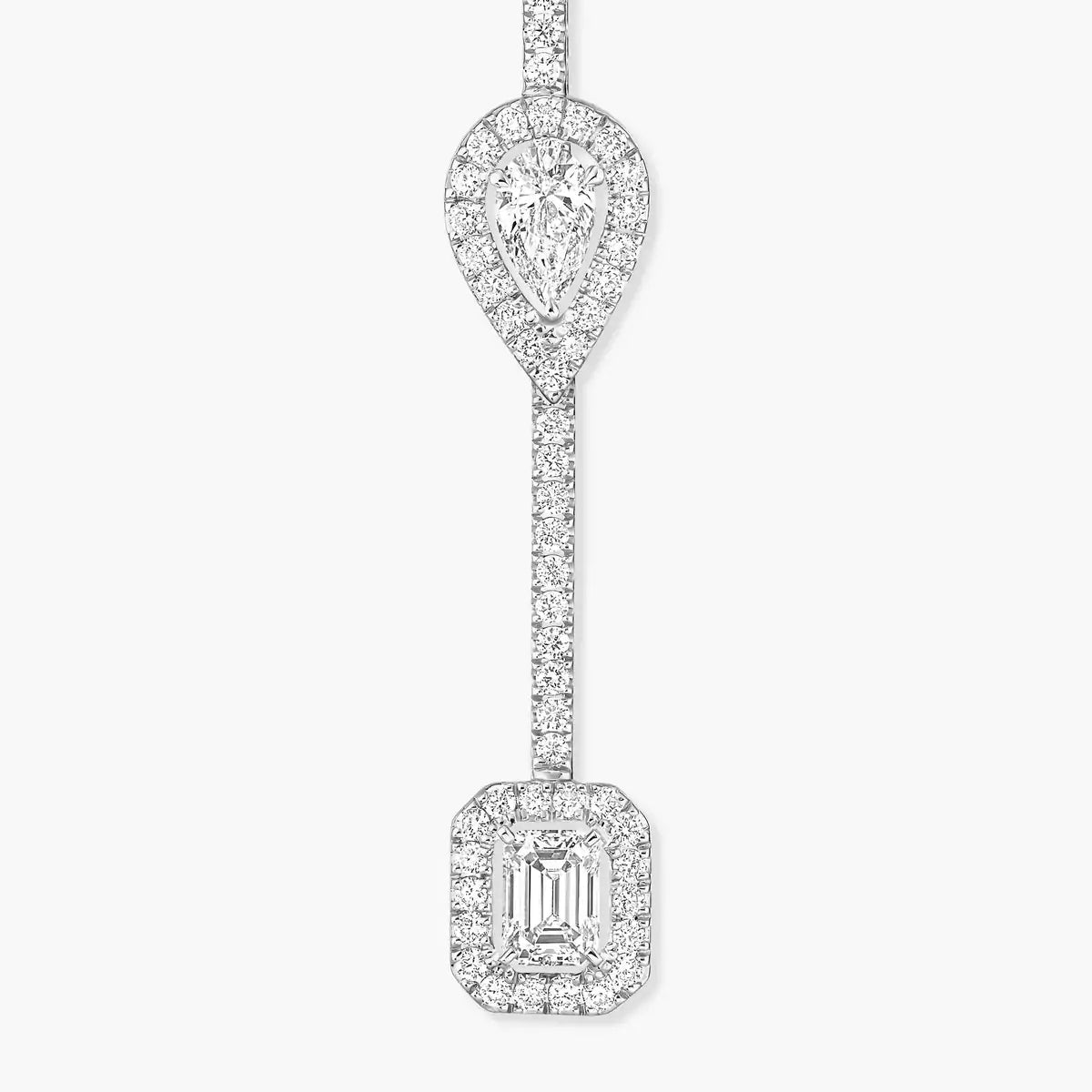 [CiCi]Diamond Drop Earrings My Twin