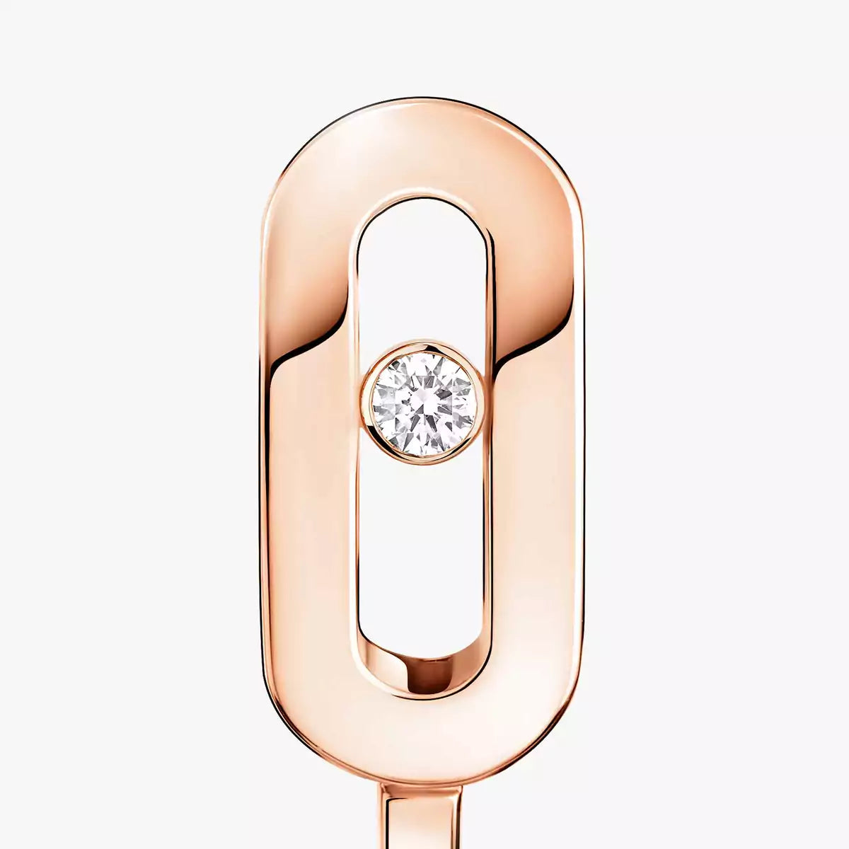 [CiCi]Diamond Mini Hoop Earrings Move Classique
