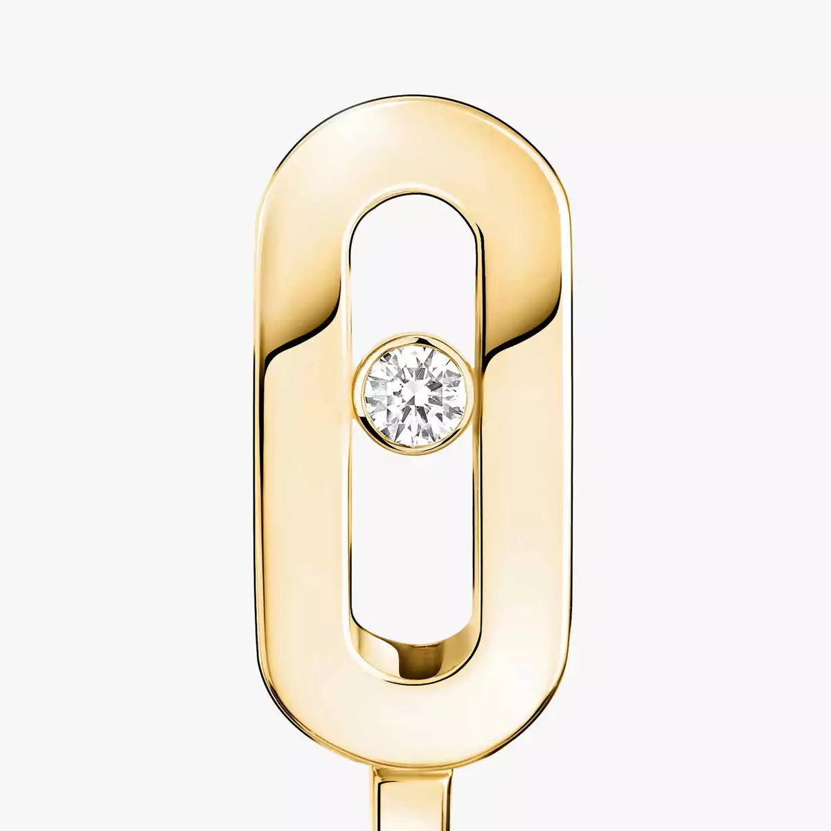 [CiCi]Diamond Mini Hoop Earrings Move Classique