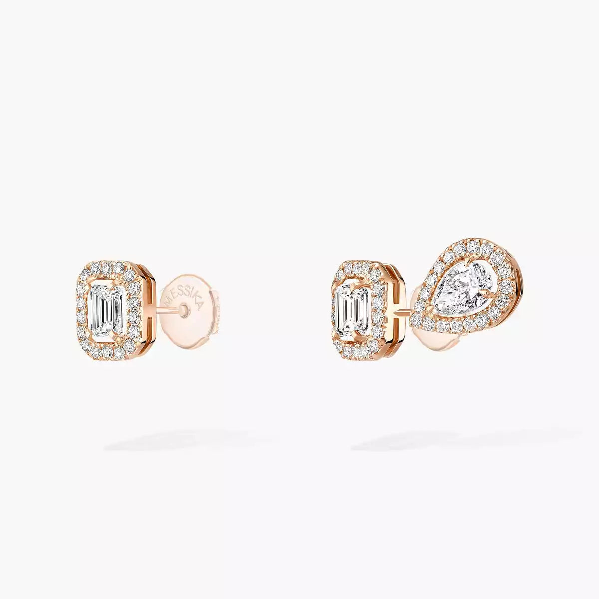 [CiCi]Diamond Earrings 0,10ct My Twin 1+2