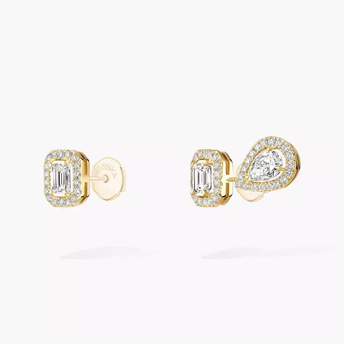 [CiCi]Diamond Earrings 0,10ct My Twin 1+2