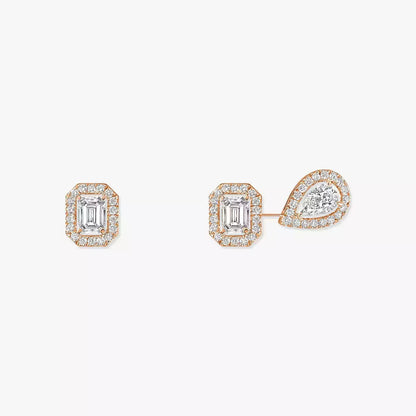 [CiCi]Diamond Earrings 0,10ct My Twin 1+2