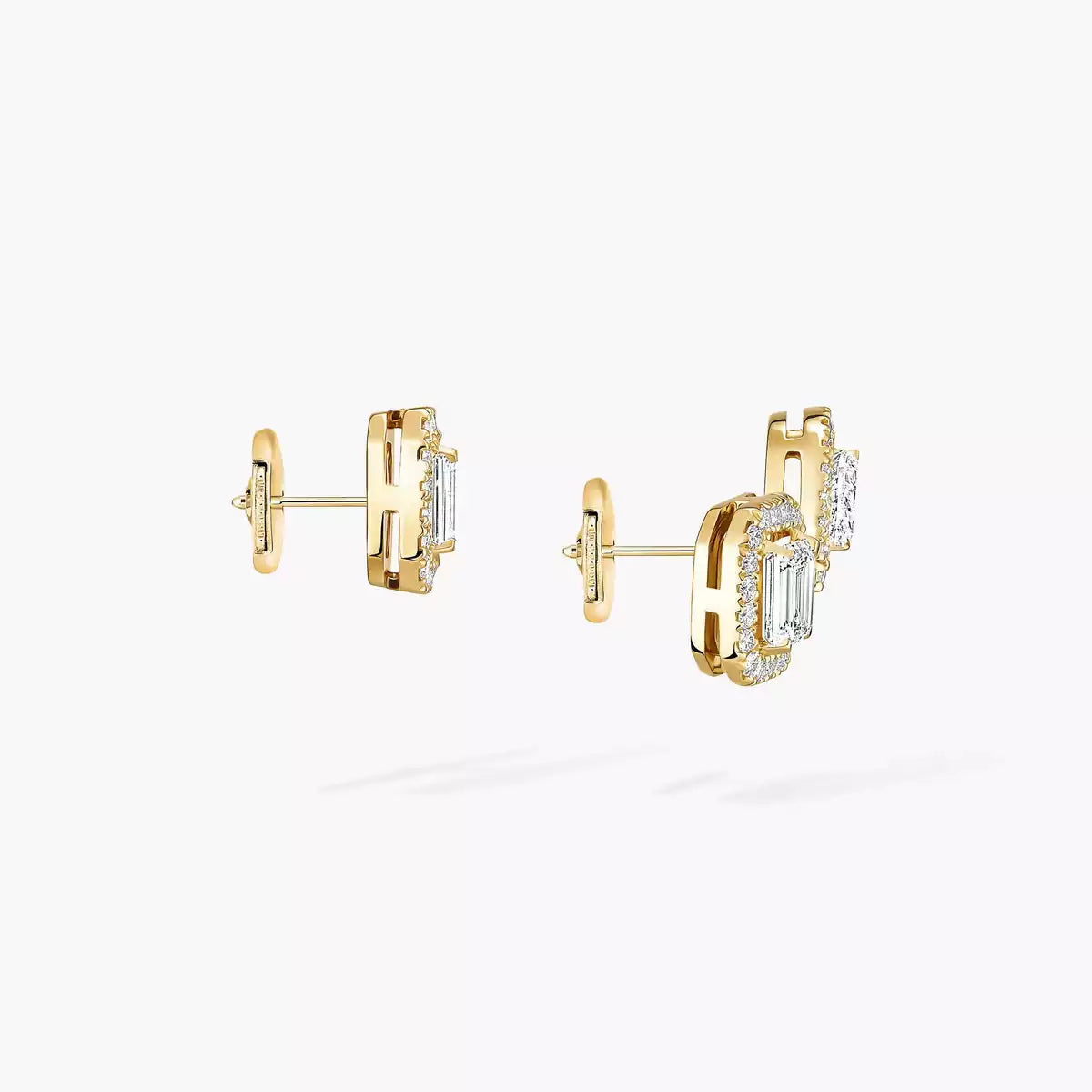 [CiCi]Diamond Earrings 0,10ct My Twin 1+2