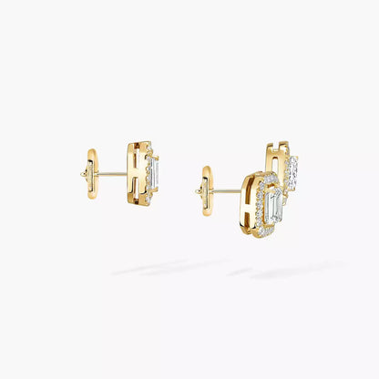 [CiCi]Diamond Earrings 0,10ct My Twin 1+2
