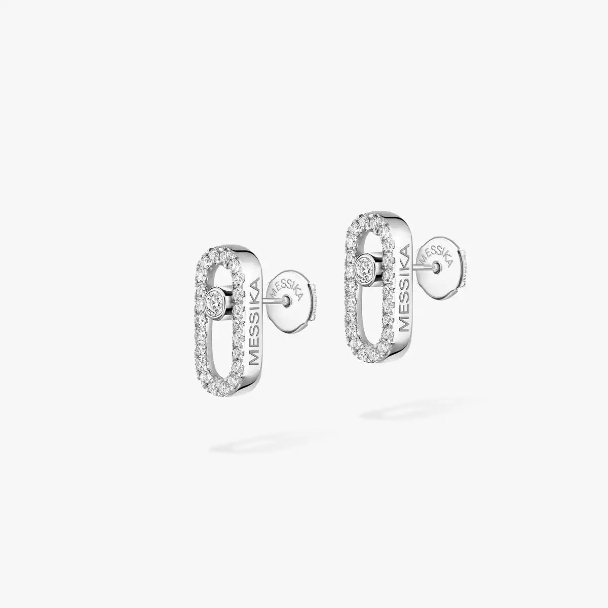 [CiCi]Move Uno Diamond Earrings