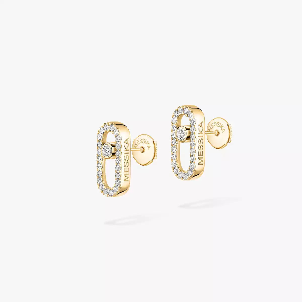 [CiCi]Move Uno Diamond Earrings