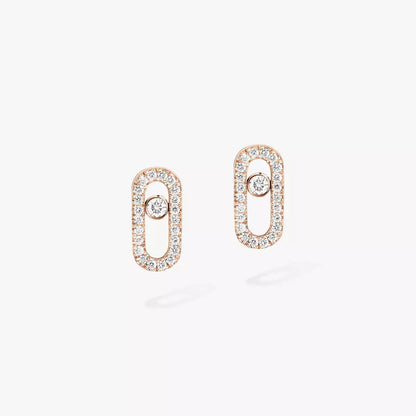 [CiCi]Move Uno Diamond Earrings