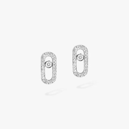 [CiCi]Move Uno Diamond Earrings